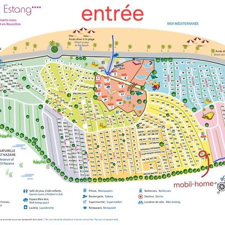 Chez Boby ! Hotel Canet-en-Roussillon Bagian luar foto